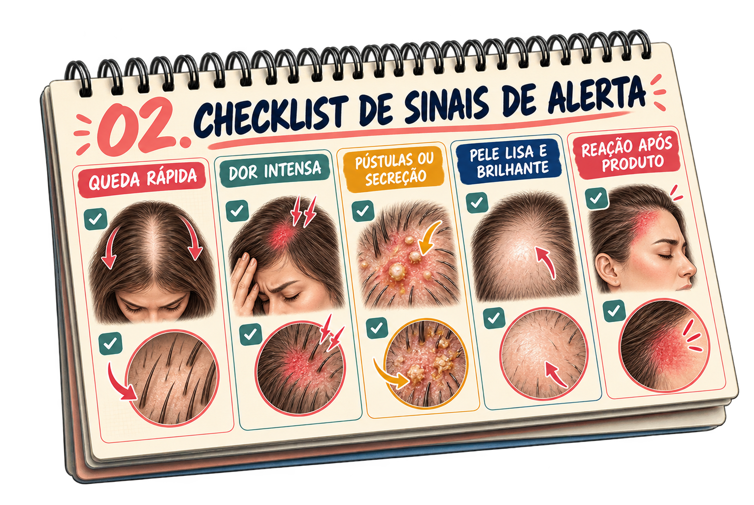 Mockup do Bônus 2 — Checklist de Sinais de Alerta